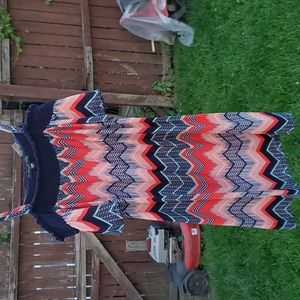 Three Pink Hearts Summer Mini Dress